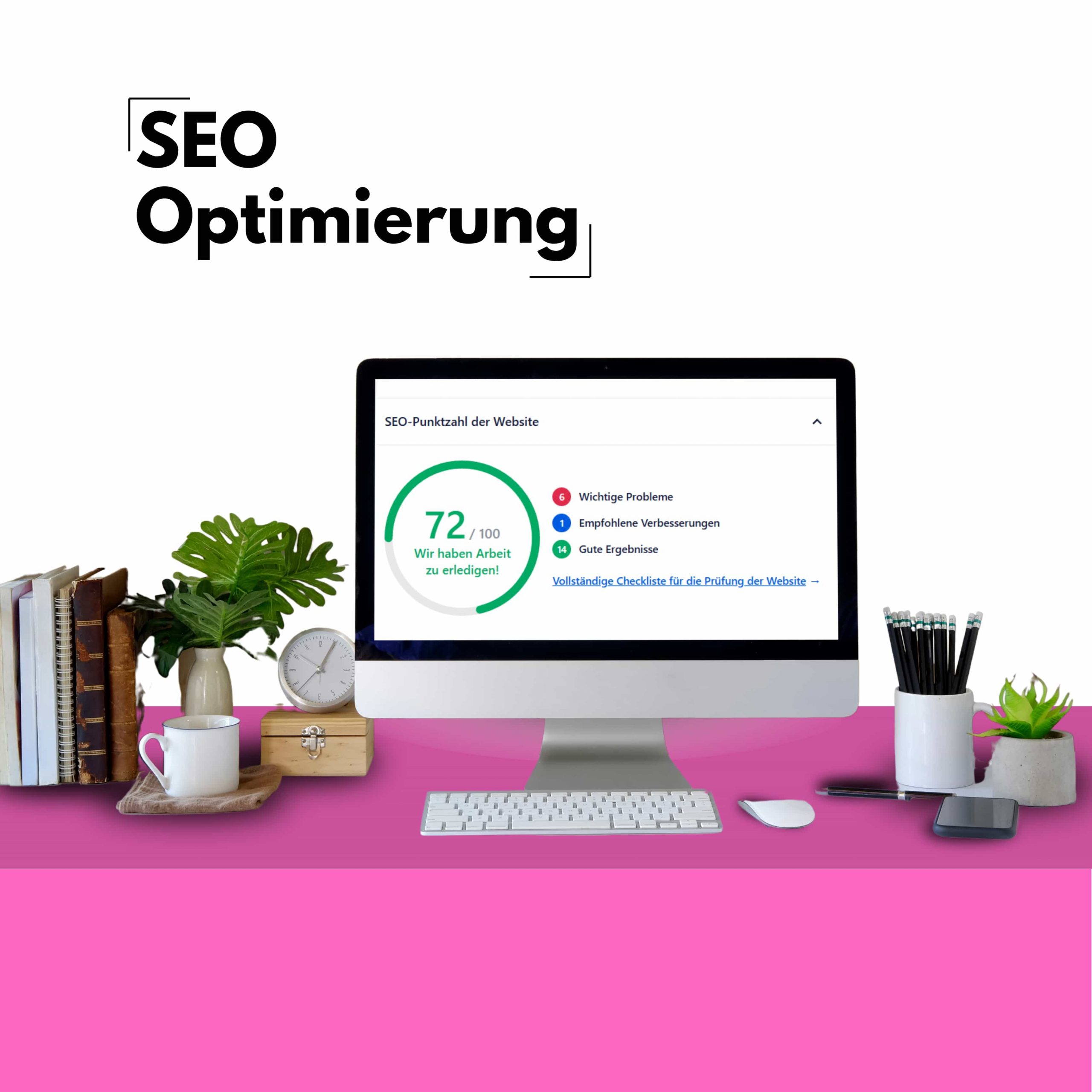 SEO-Optimierung mit Keyword-Recherche und Ranking-Analyse